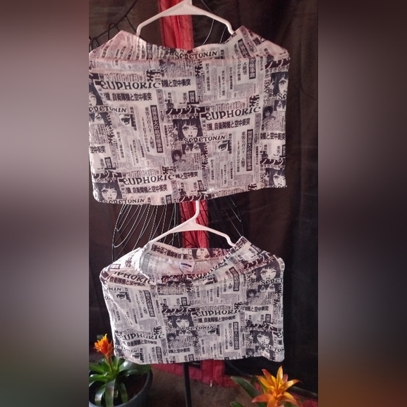 NOISY MAY Mini skirt only. bright white/ Euphoria Size XS .. New - Picture 4 of 6